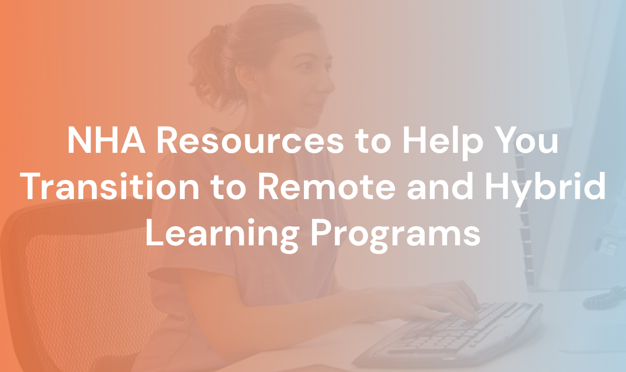 LRP for NHA Certification Exams NHA inar